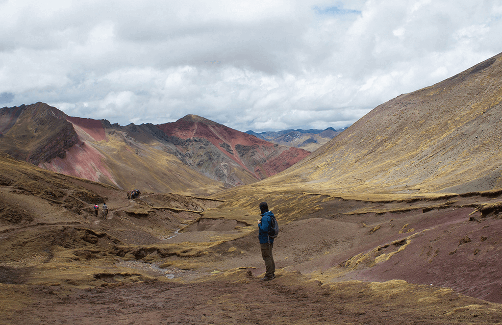 Vinicunca Moutaina Peru Rainbow Mountains, Kolorowe Góry