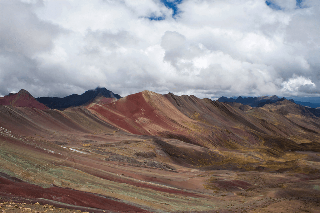Vinicunca Moutaina Peru Rainbow Mountains, Kolorowe Góry